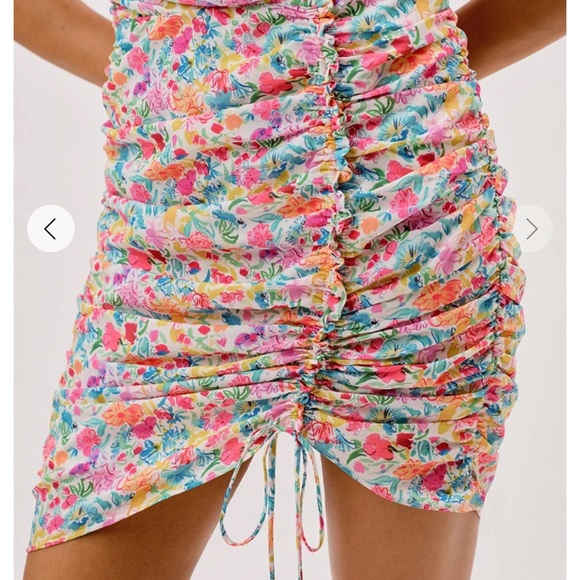 NWT For Love and Lemons Leah Mini Dress - Picture 5 of 10